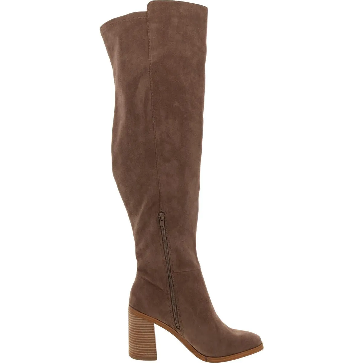 Finnegan Womens Faux Leather Tall Over-The-Knee Boots