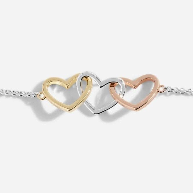 Florence Linked Hearts Bracelet 5891