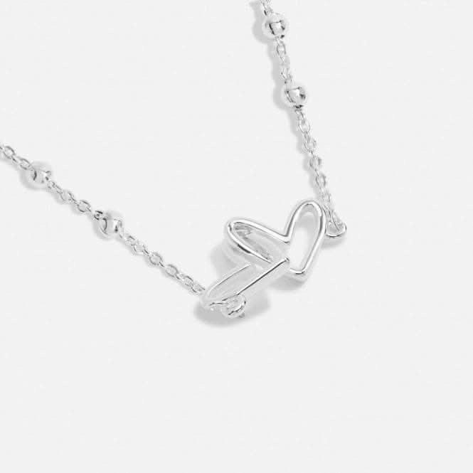 Forever Yours Happy Birthday Silver Plated 46cm   5cm Necklace 6710