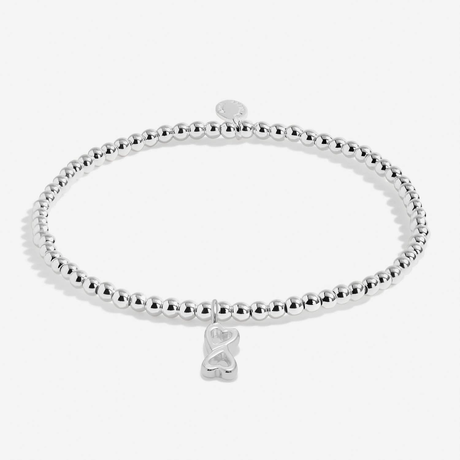From the Heart Gift Box Lovely Sister Silver Plated Bracelet 8176