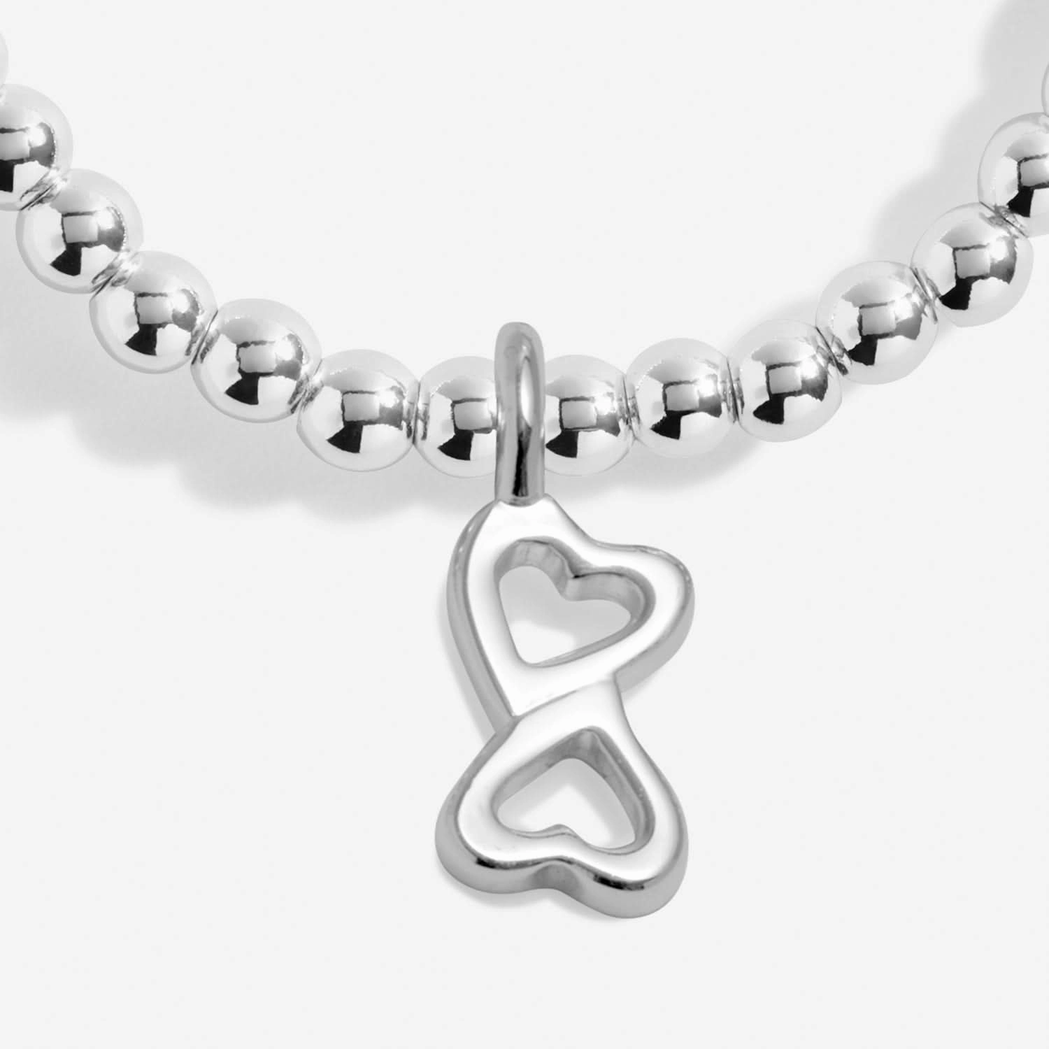 From the Heart Gift Box Lovely Sister Silver Plated Bracelet 8176