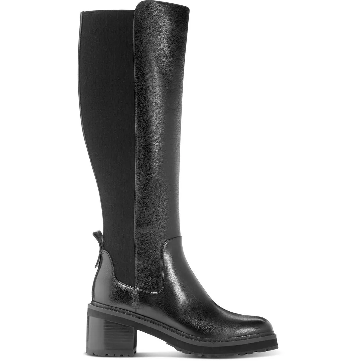 GEMA Womens Zipper Manmade Knee-High Boots