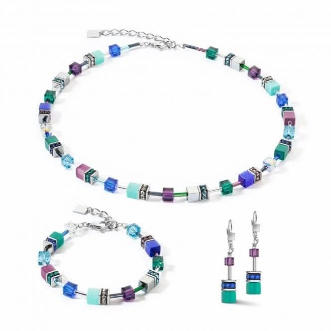 GeoCUBE Iconic Turquoise Lilac Bracelet 2838/30-0608
