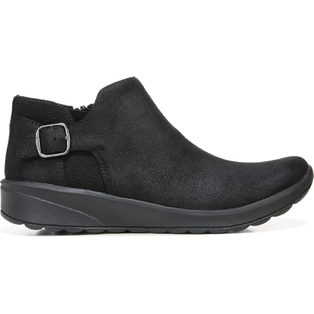 Get Going  Womens Zipper Faux Leather Shooties