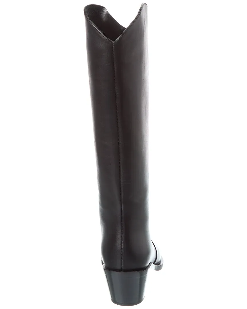 Gianvito Rossi Denver 45 Leather Knee-High Boot