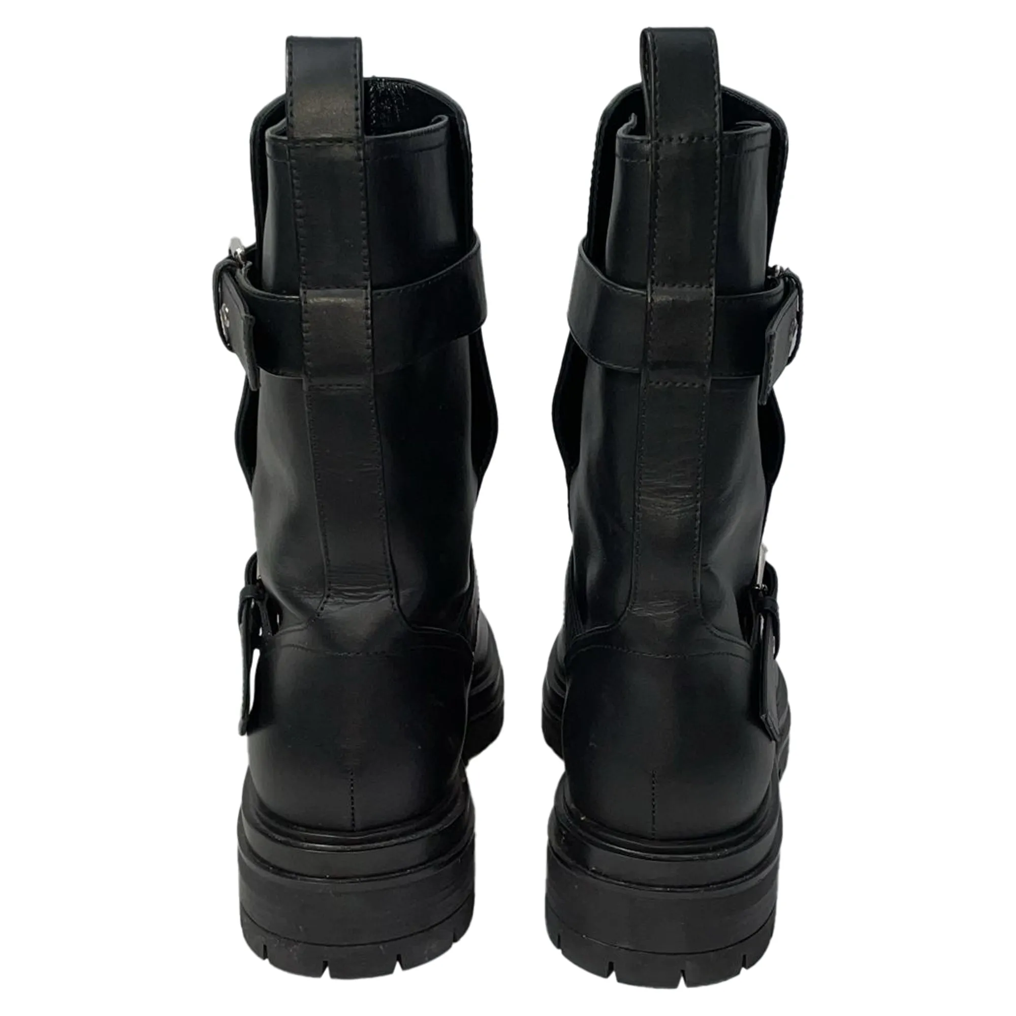 Gianvito Rossi Thiago Ankle Boots in Black Leather
