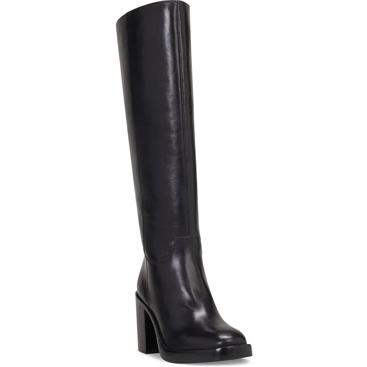 Gibi 4 Womens Extra Wide Calf Leather Knee-High Boots
