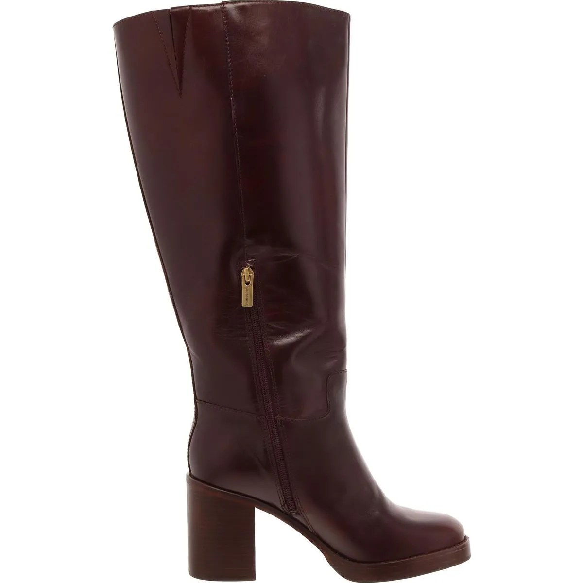 Gibi 4 Womens Extra Wide Calf Leather Knee-High Boots
