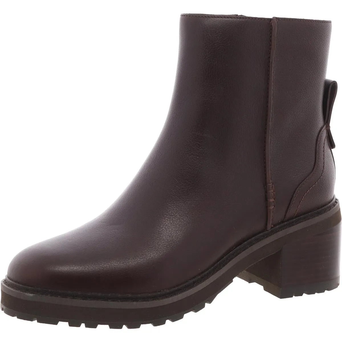 GILLIAN Womens Zipper Manmade Ankle Boots