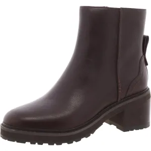 GILLIAN Womens Zipper Manmade Ankle Boots