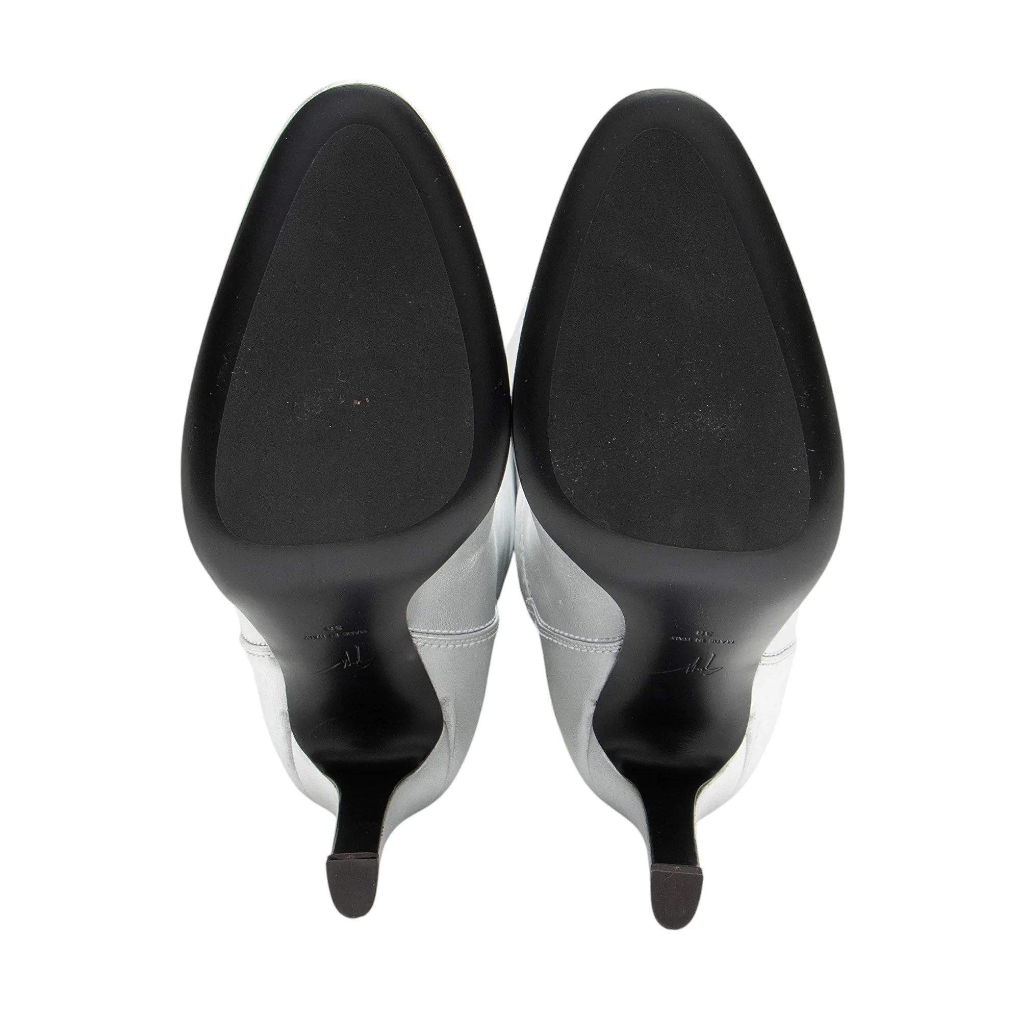 Giuseppe Zanotti Metallic Leather Tall Boots