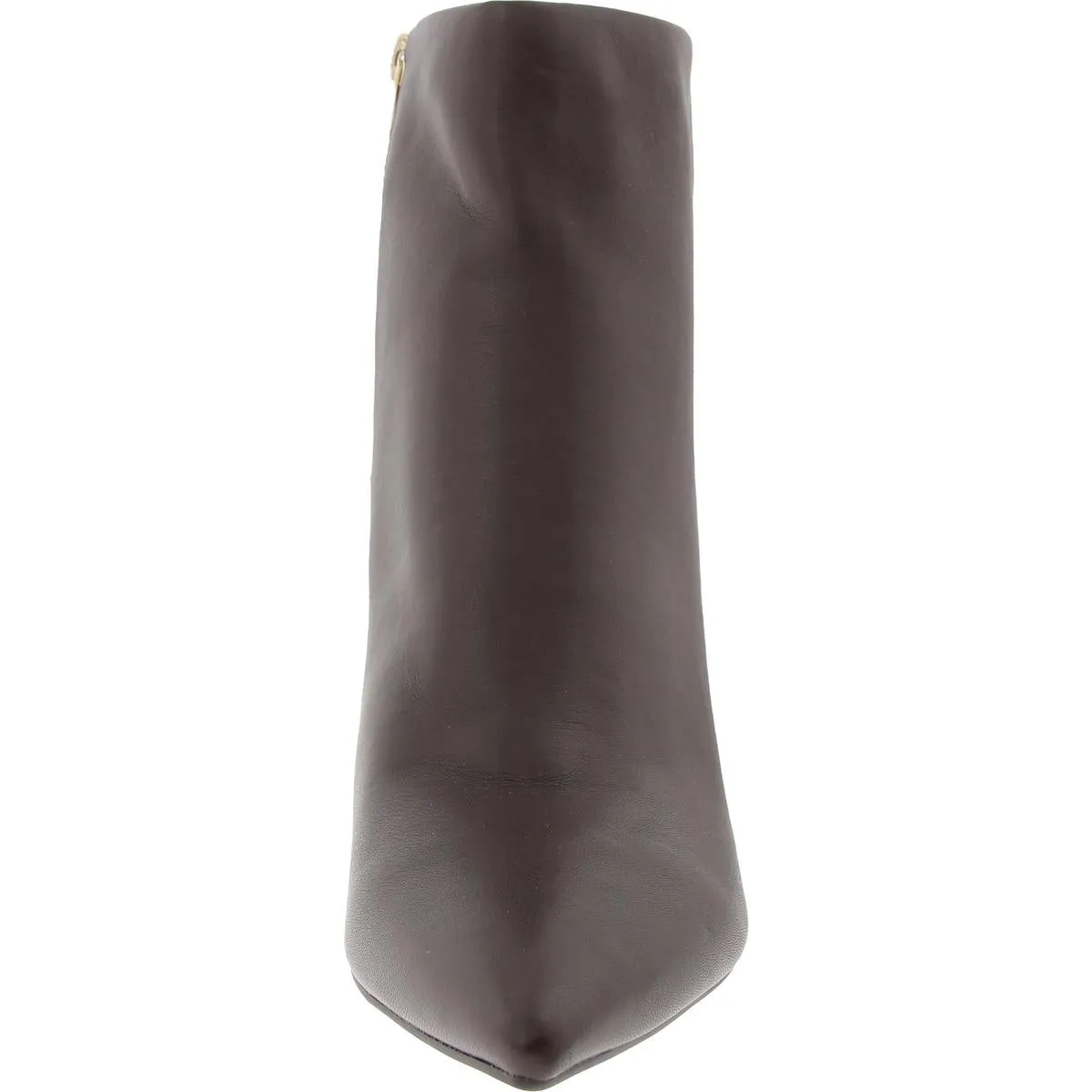 Glorena Womens Leather Pointed Toe Booties