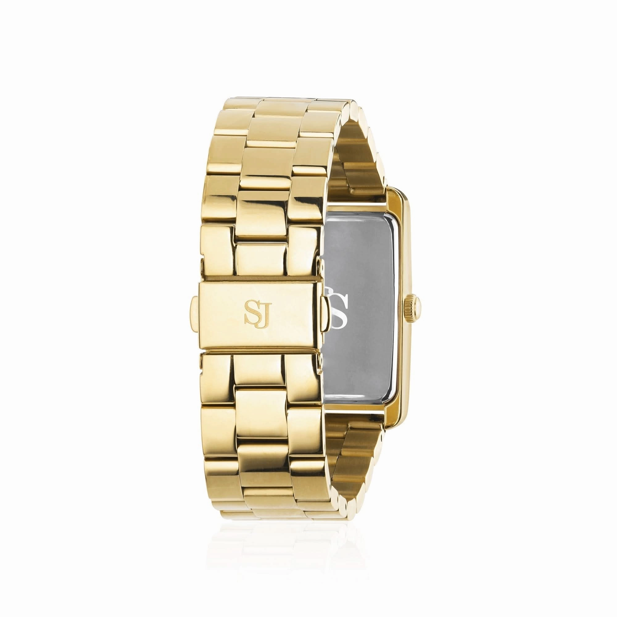 Gold Plated Santina Watch SJ-W1034-CZ-YG