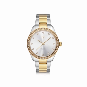 Gold Plated Valeria Set SJ-W1044SET-CZ-YG2
