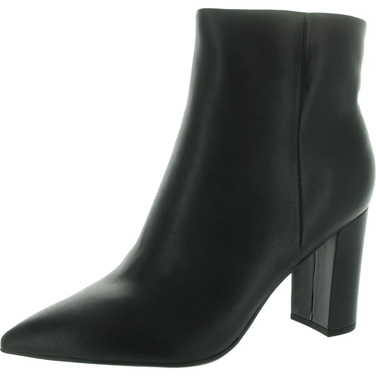 Granita Womens Zipper Faux Leather Ankle Boots