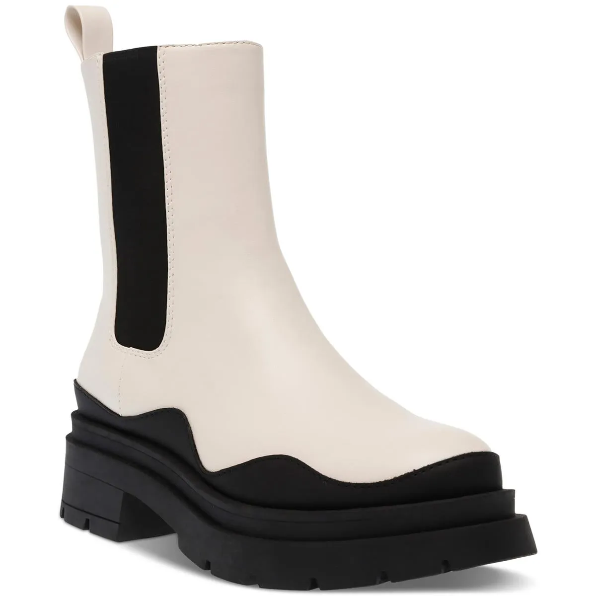 Grayce  Womens Leather Pull On Chelsea Boots