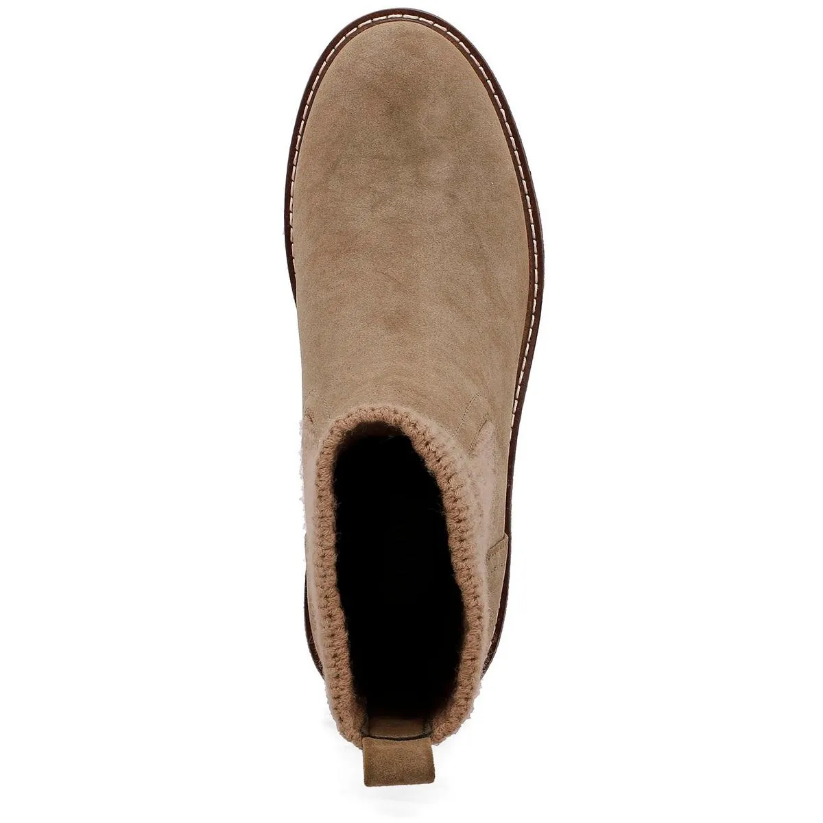 GS1492404 Womens Leather Laceless Ankle Boots