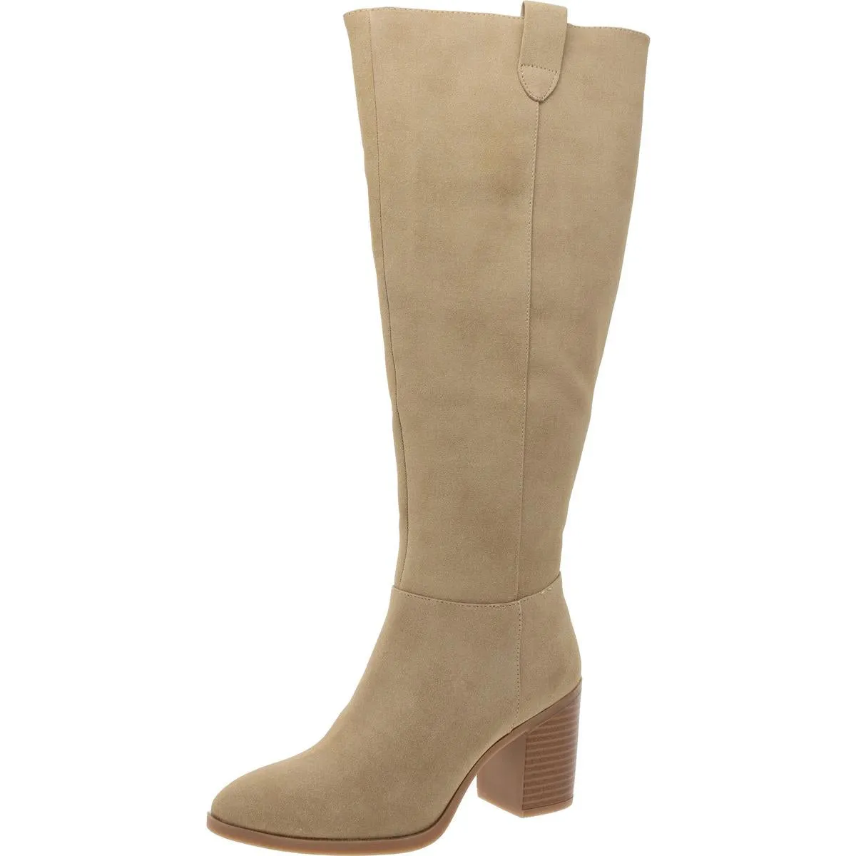 Hadley Womens Faux Leather Tall Knee-High Boots