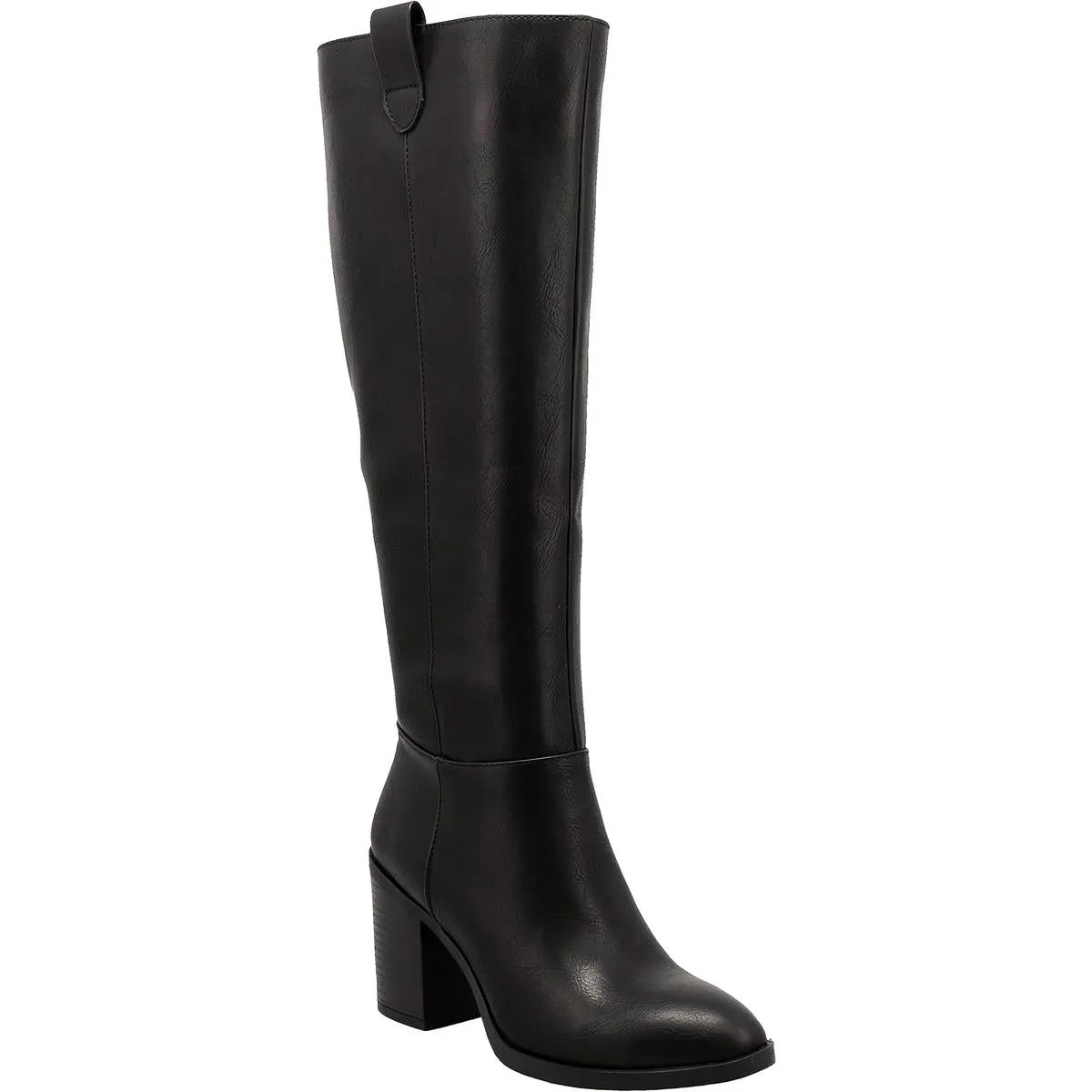 Hadley Womens Faux Leather Tall Knee-High Boots