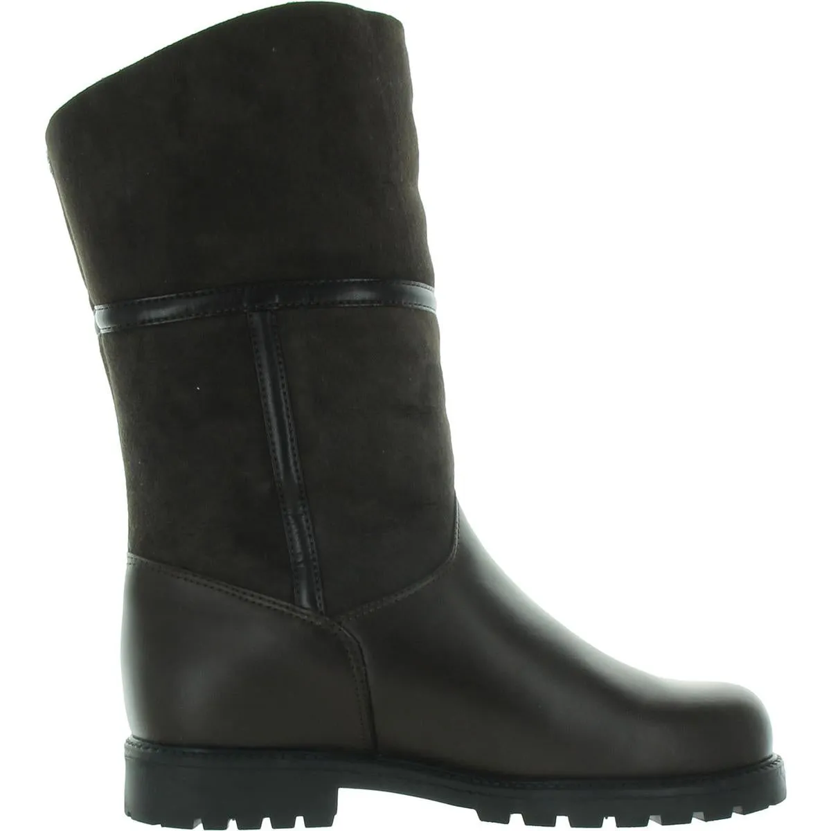 Harlan Womens Faux Fur Lined Fur Mid-Calf Boots