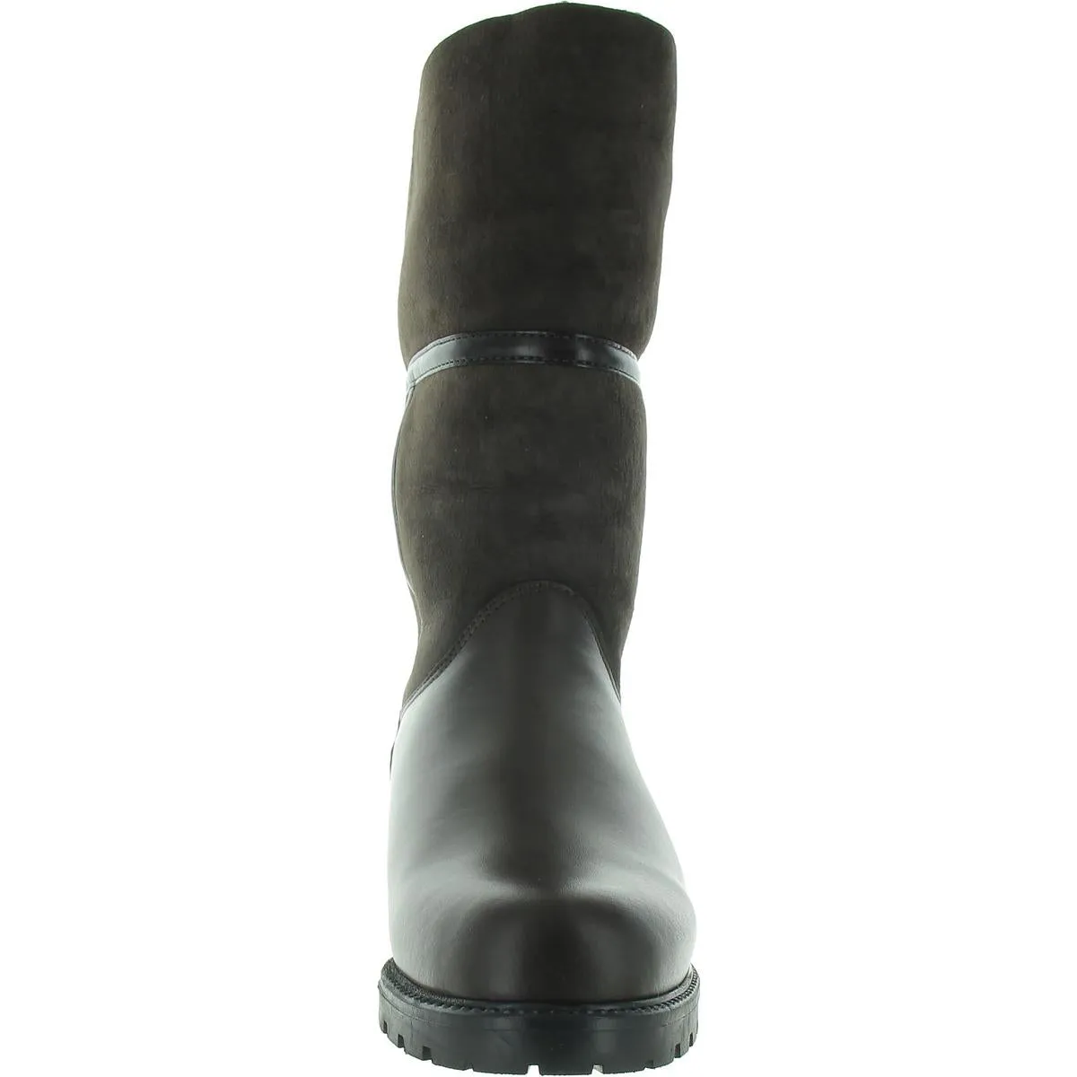 Harlan Womens Faux Fur Lined Fur Mid-Calf Boots