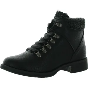 Hiker Denali Womens Faux Leather Memory Foam Hiking Boots