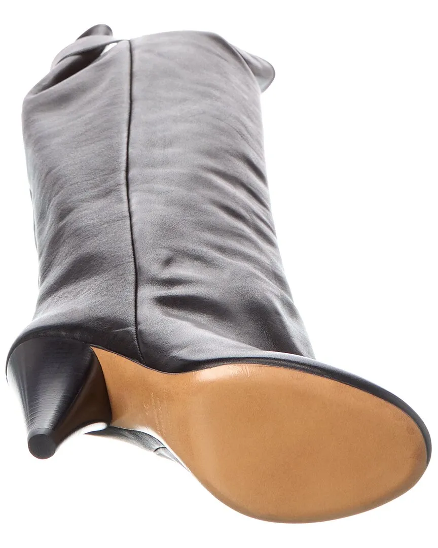 Isabel Marant Leather Over-The-Knee Boot