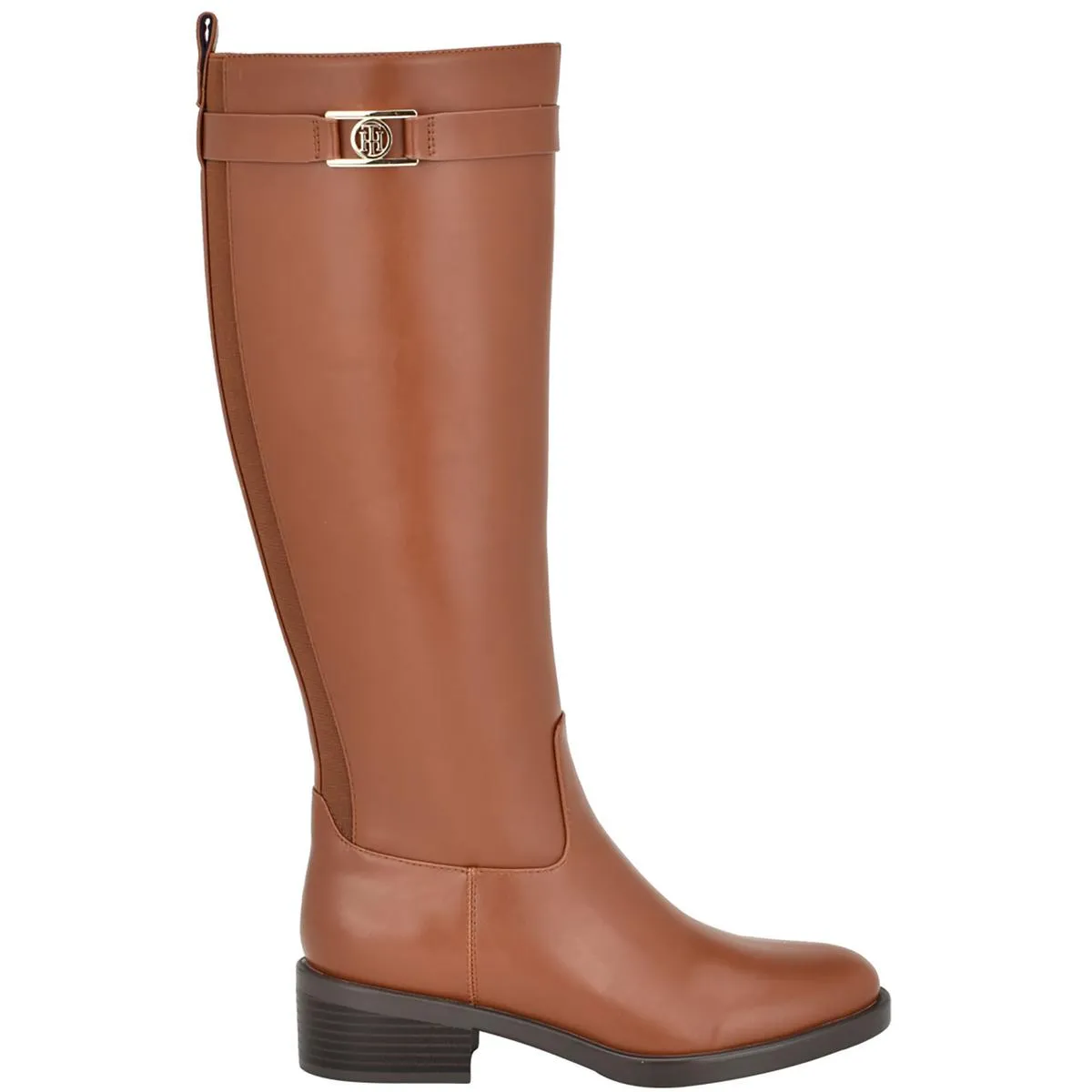 Iviann Womens Faux Leather Tall Knee-High Boots