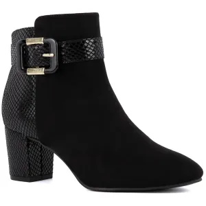 IVYY Womens Zipper Manmade Booties