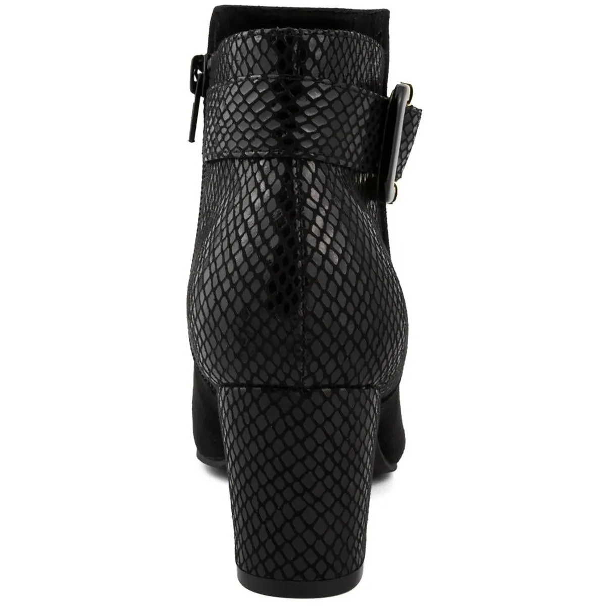 IVYY Womens Zipper Manmade Booties