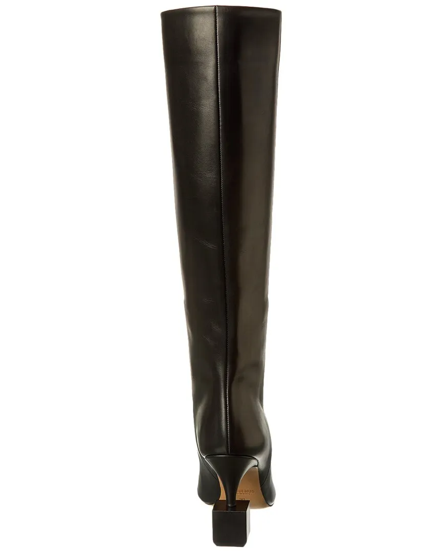Jacquemus The Bisou Leather Knee-High Boot