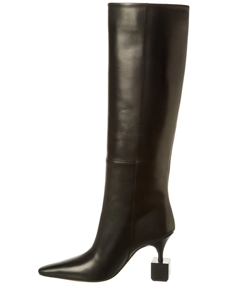 Jacquemus The Bisou Leather Knee-High Boot