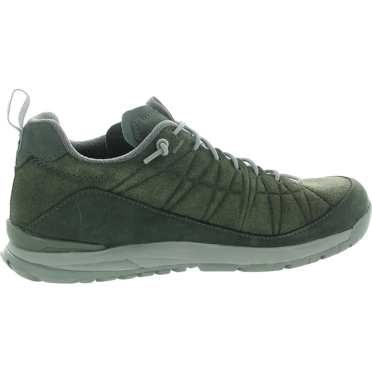 JEANETTE LOW Womens Cushioned Footbed Leather Running & Training Shoes