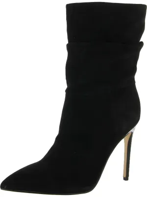 JENN Womens Pointed Toe Mid-Calf Boots