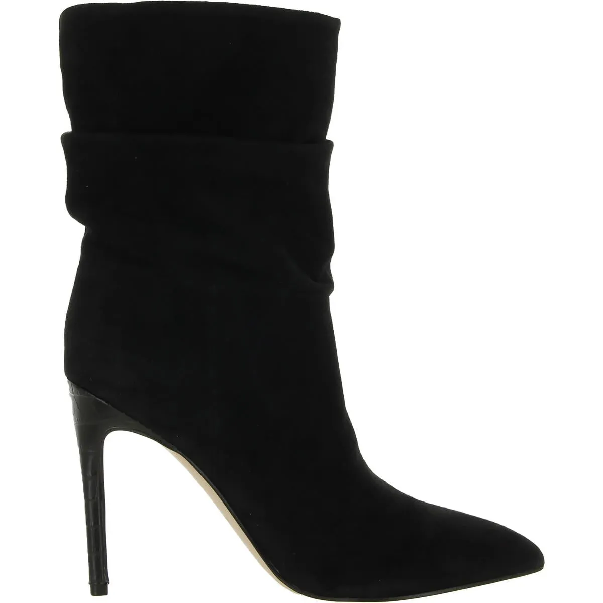 JENN Womens Pointed Toe Mid-Calf Boots