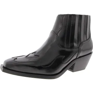 Jonty Boot Womens Stretch Leather Booties