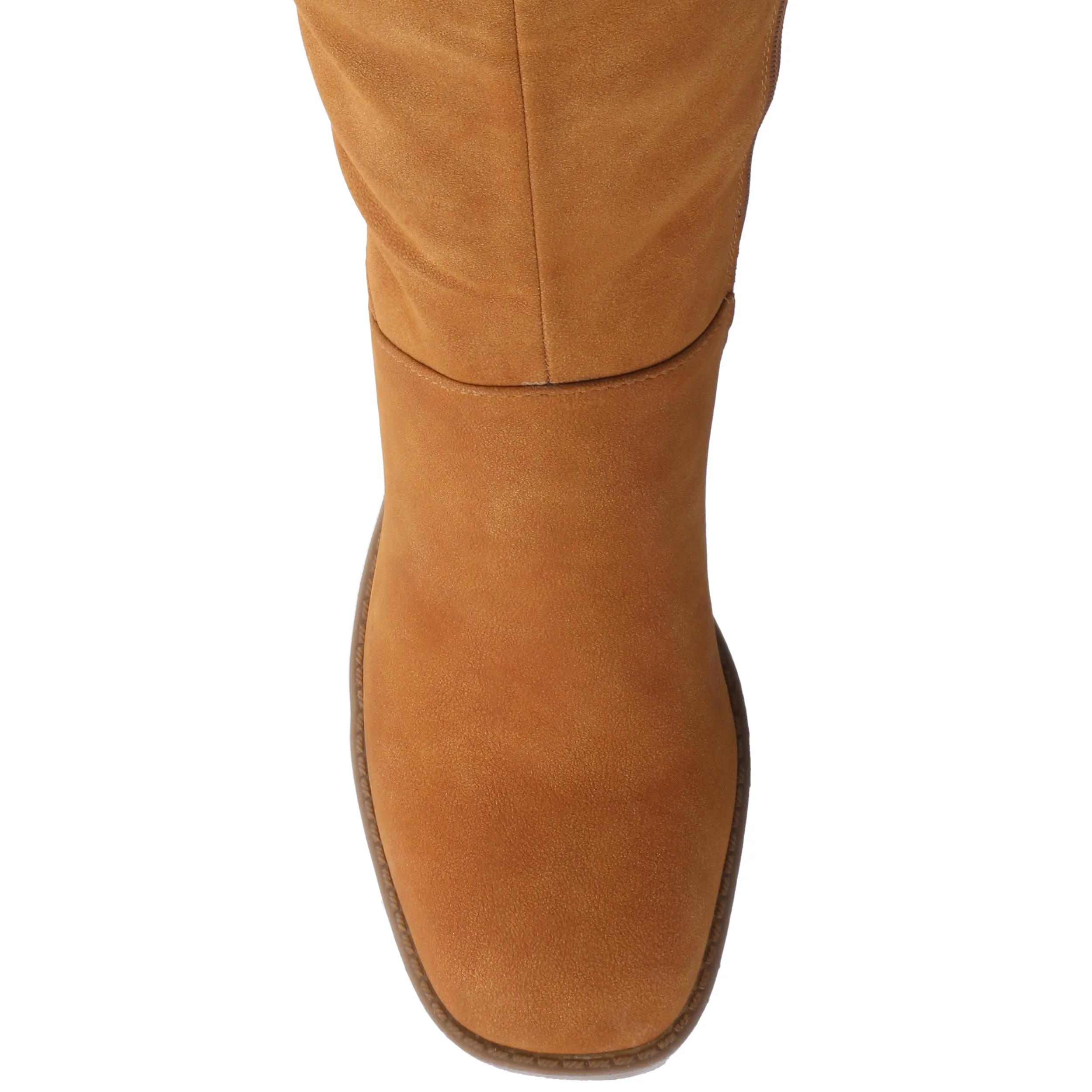 Journee Collection Wide Width Extra Wide Calf Womens Letice Tru Comfort Foam Platform Square Toe Boots