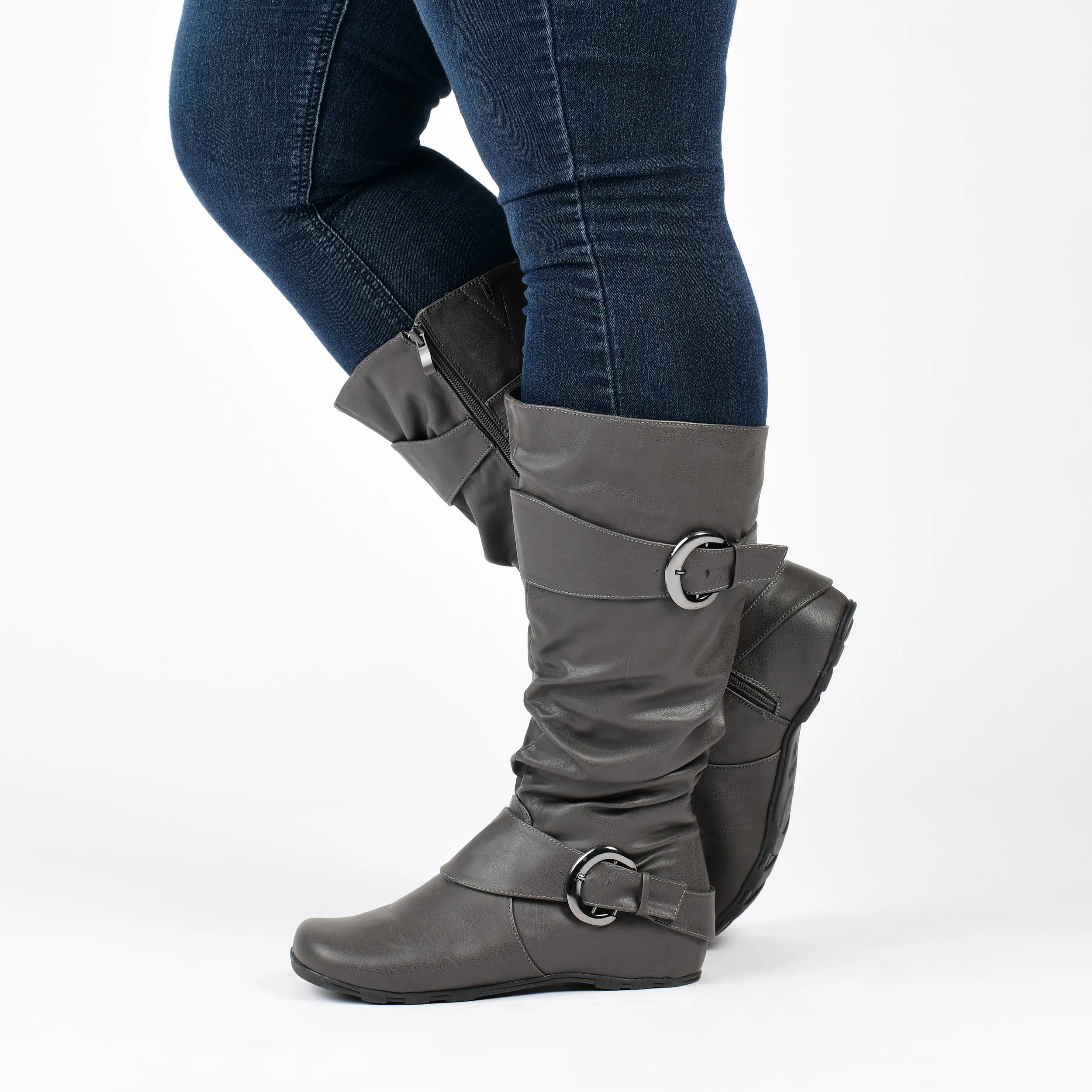 Journee Women's Extra Wide Calf Paris Boot