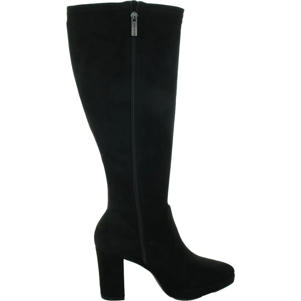 Journey Womens Wide Calf Faux Suede Knee-High Boots