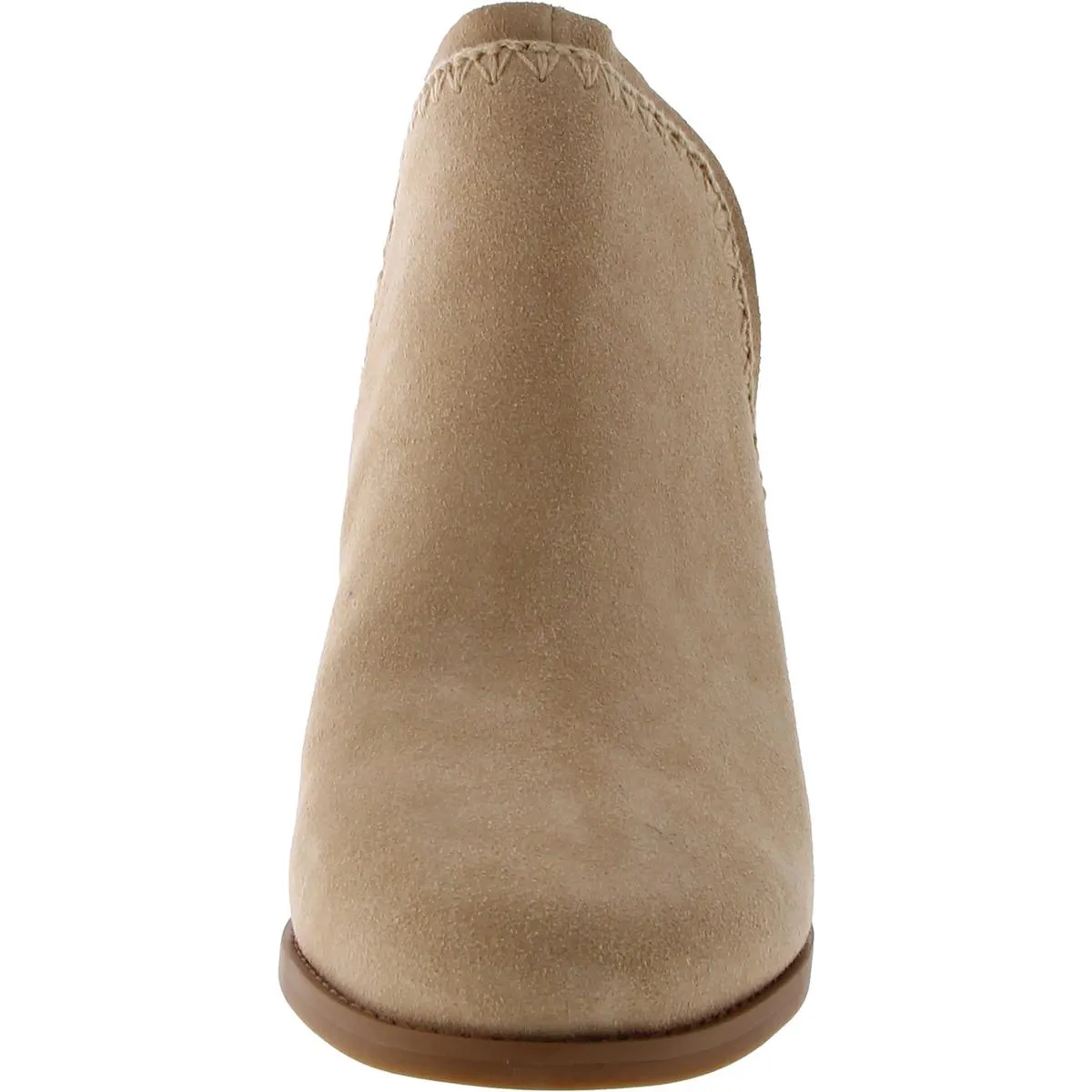 Kaia Womens Faux Suede Solid Booties
