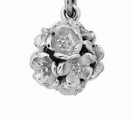 Karen Walker Botanical Flower Ball Charm - Small