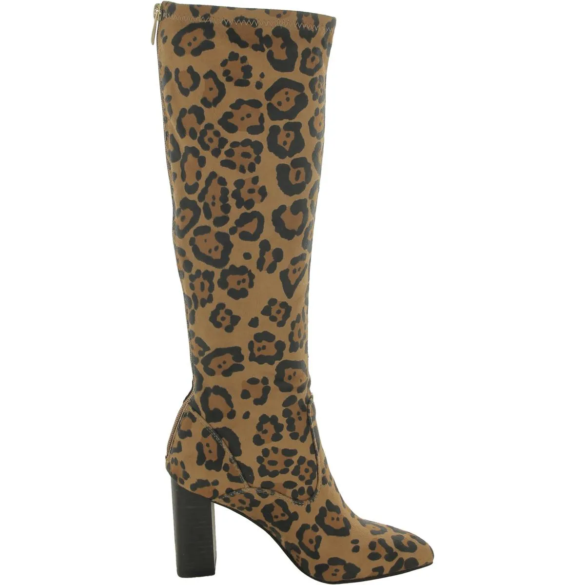 Katherine Womens Zipper Knee-High Boots