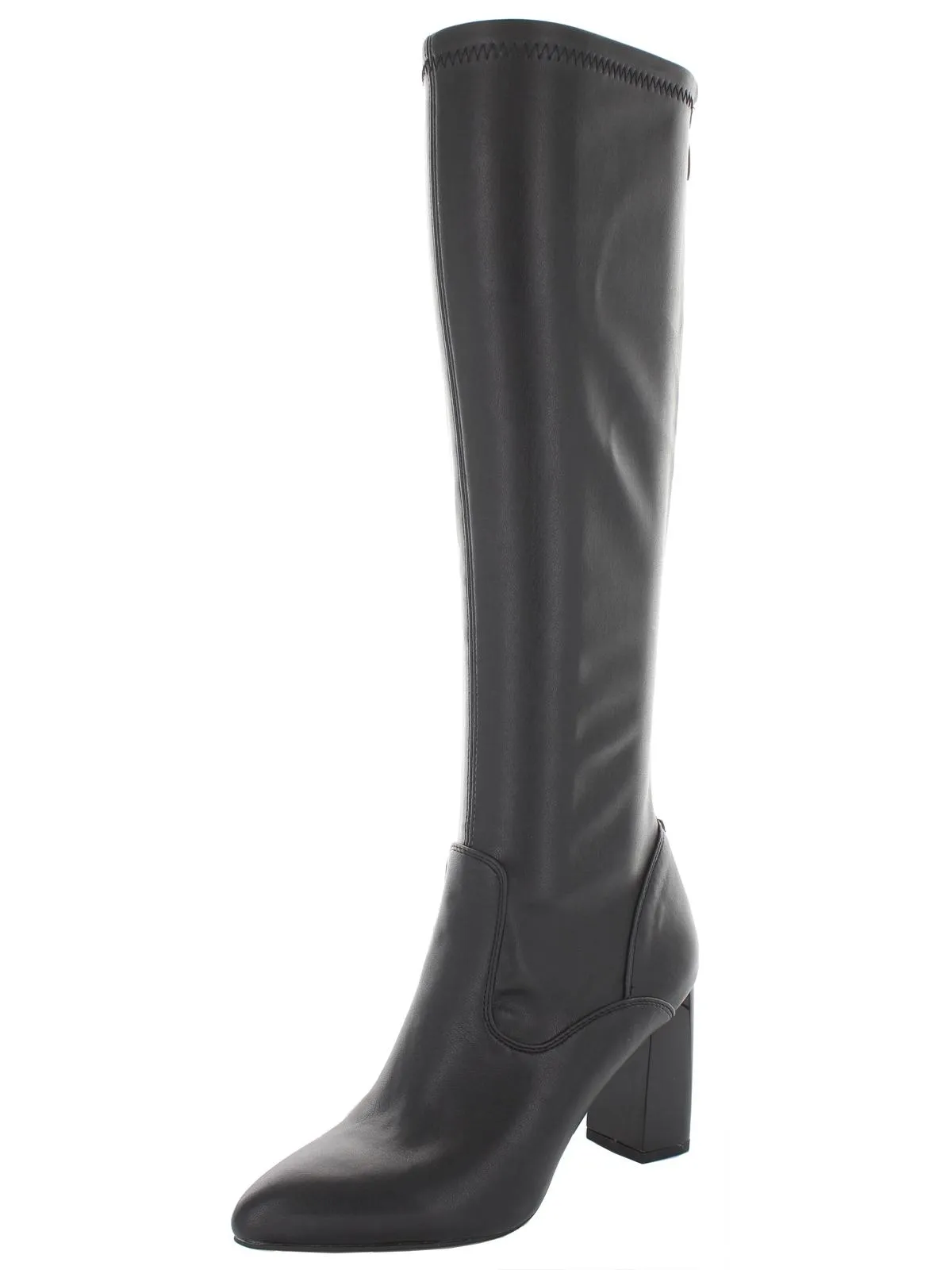 Katherine Womens Zipper Knee-High Boots