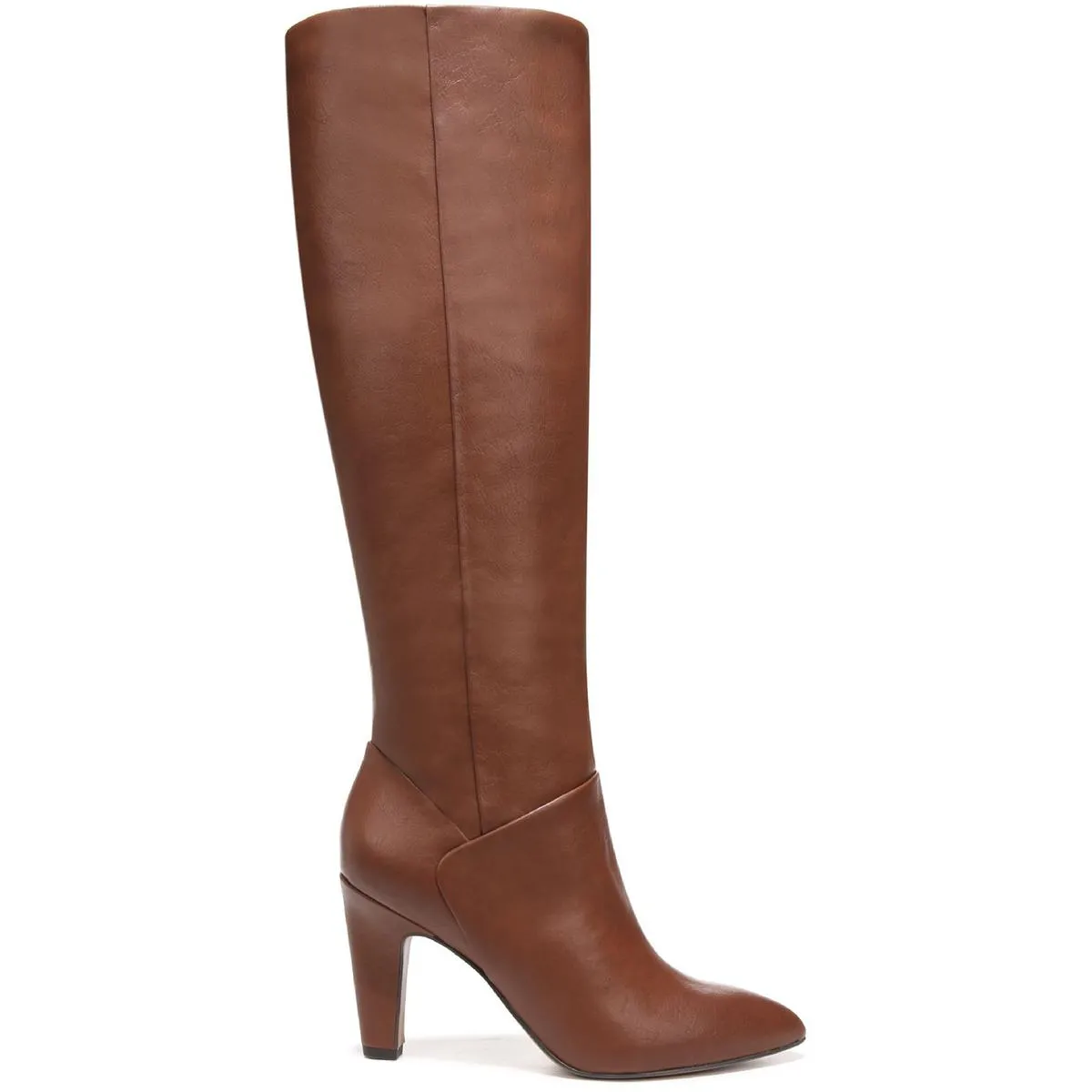 Koko Womens Faux Leather Wide Calf Knee-High Boots