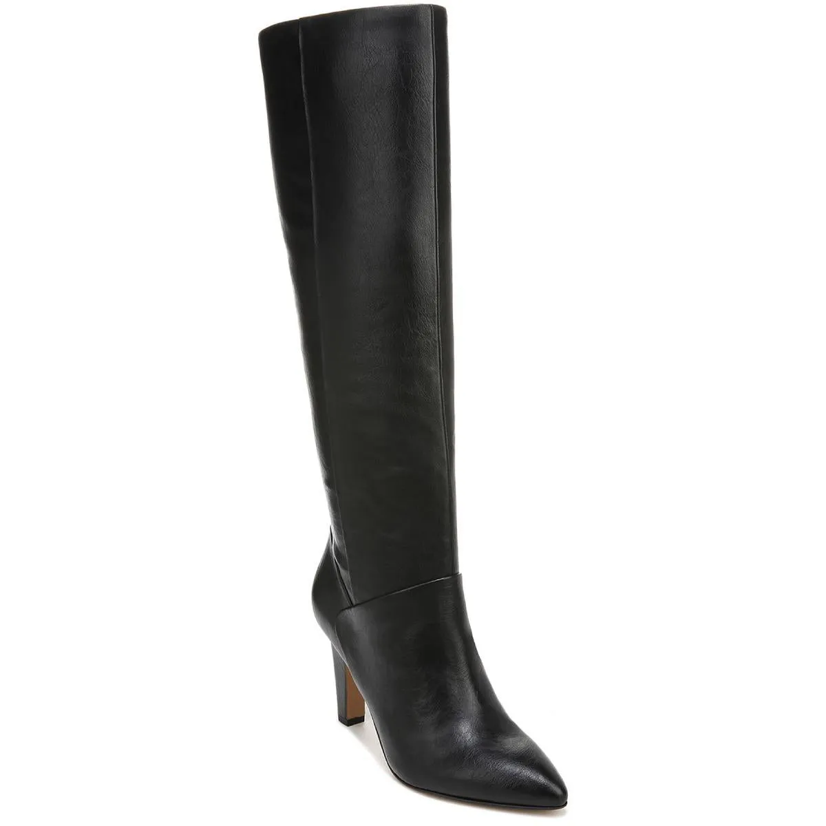 Koko Womens Faux Leather Wide Calf Knee-High Boots
