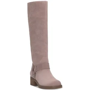 Kujon2 Womens Block Heel Leather Cowboy, Western Boots