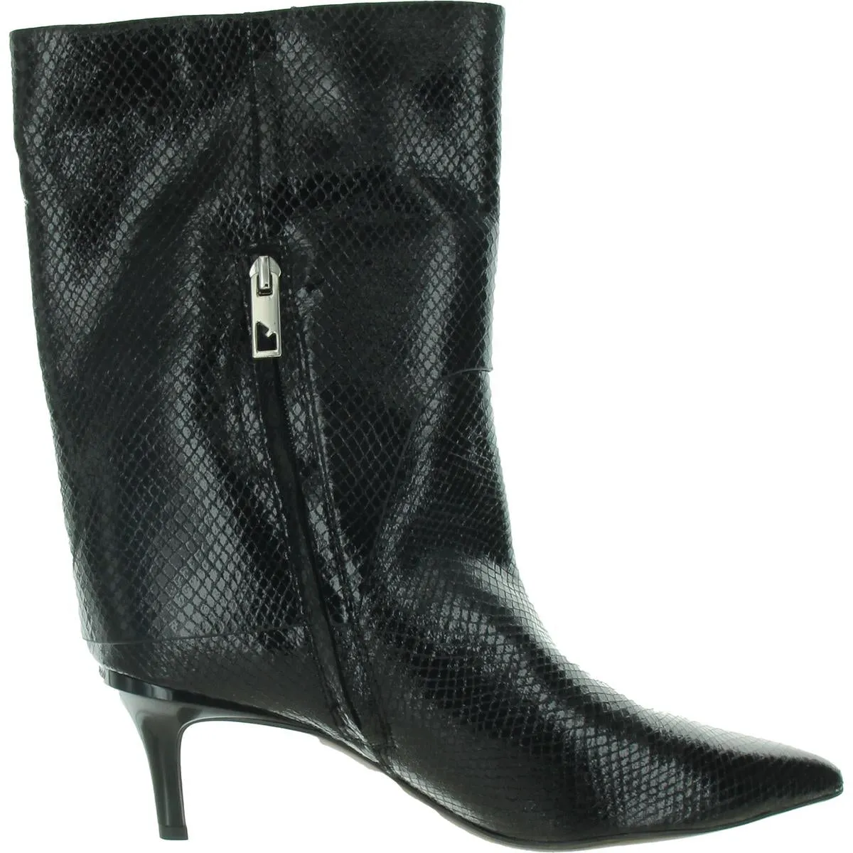 L Alberta Womens Leather Mid-Calf Boots