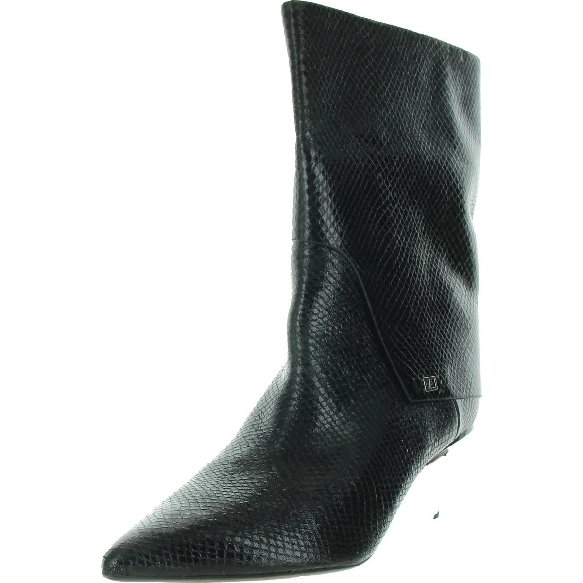 L Alberta Womens Leather Mid-Calf Boots