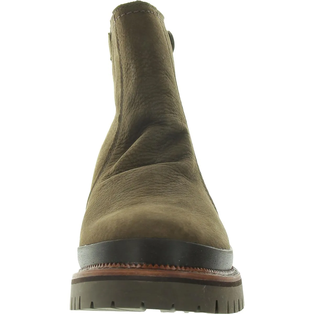 Leighton H2O Womens Zipper Nubuck Ankle Boots