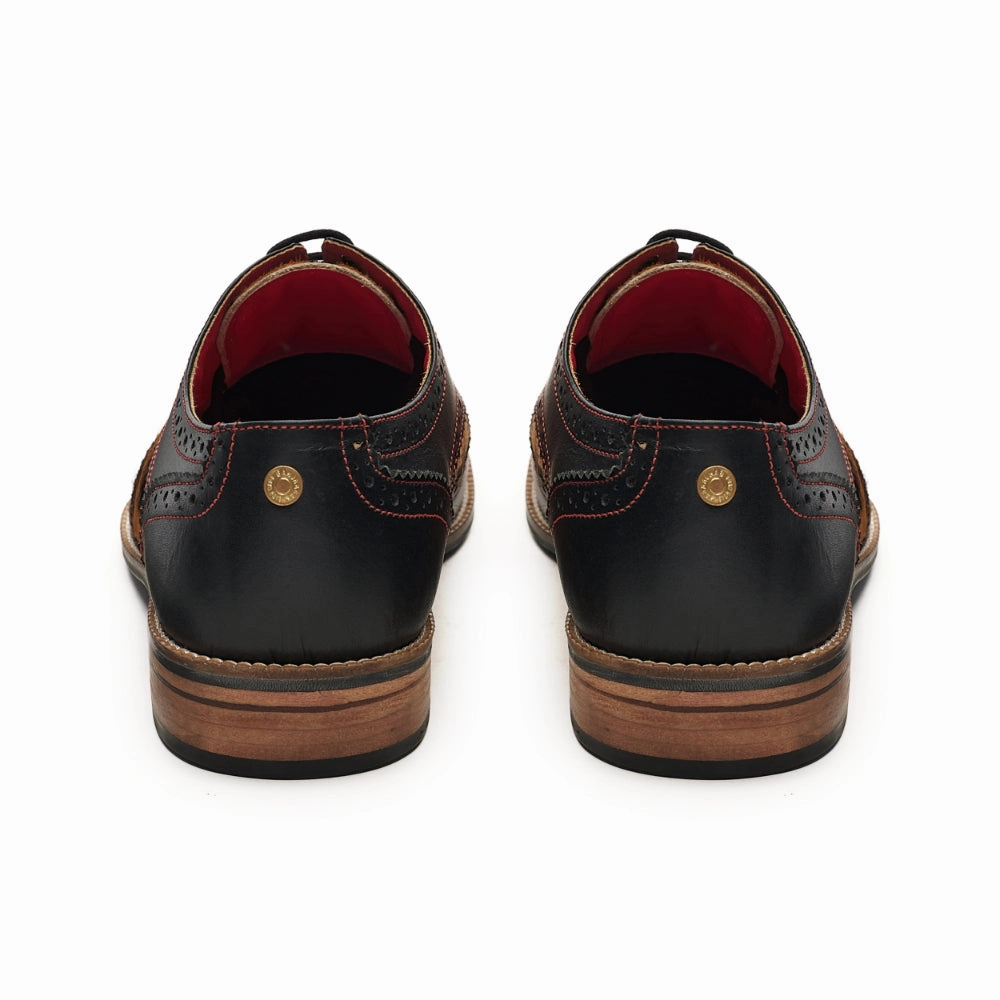 Leopard Brogues Men